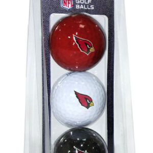 Arizona Cardinals 3 Pack of Golf Balls