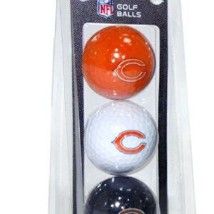 Chicago Bears 3 Pack of Golf Balls