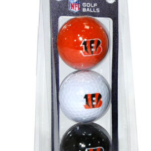 Cincinnati Bengals 3 Pack of Golf Balls