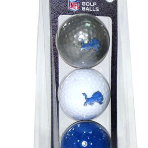 Detroit Lions 3 Pack of Golf Balls