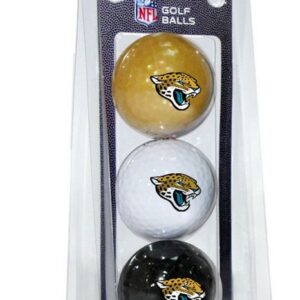 Jacksonville Jaguars 3 Pack of Golf Balls