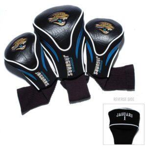Jacksonville Jaguars Golf Club Headcover Set 3 Piece Contour Style