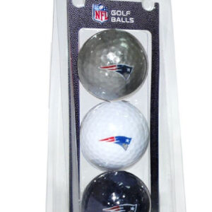 New England Patriots 3 Pack of Golf Balls