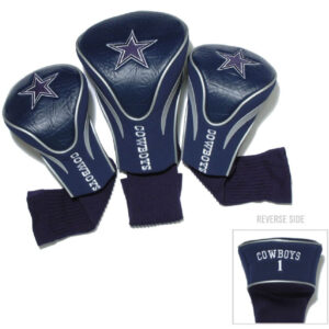 Dallas Cowboys Golf Club 3 Piece Contour Headcover Set