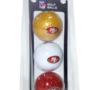 San Francisco 49ers 3 Pack of Golf Balls