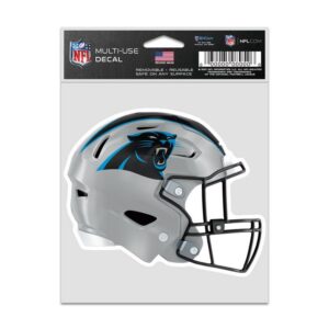 Carolina Panthers Decal 3.75x5 Helmet Fan