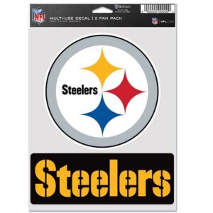 Pittsburgh Steelers Decal Multi Use Fan 2 Pack