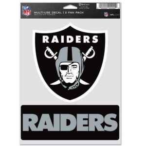 Las Vegas Raiders Decal Multi Use Fan 2 Pack