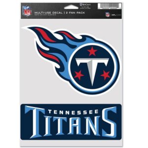 Tennessee Titans Decal Multi Use Fan 2 Pack