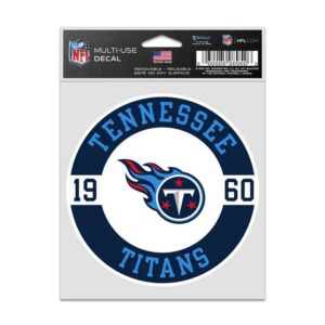 Tennessee Titans Decal 3.75x5 Patch Fan