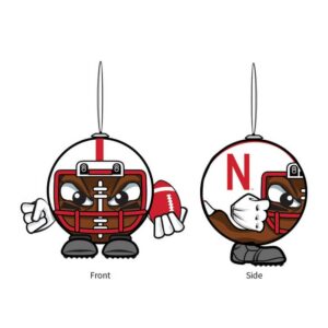 Nebraska Cornhuskers Ornament Ball Head