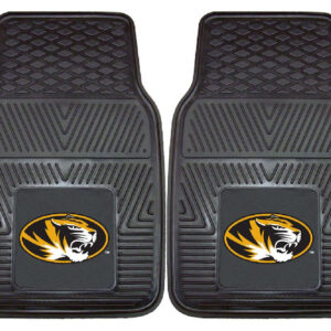 Missouri Tigers Heavy Duty 2-Piece Vinyl Car Mats