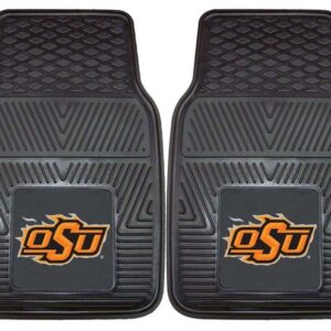 Oklahoma State Cowboys Car Mats Heavy Duty 2 Piece Vinyl