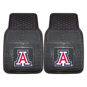 Arizona Wildcats Car Mats Heavy Duty 2 Piece Vinyl