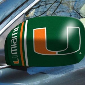 Miami Hurricanes Mirror Cover Small CO
