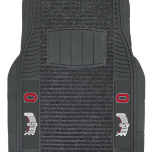 Ohio State Buckeyes Car Mats Deluxe Set