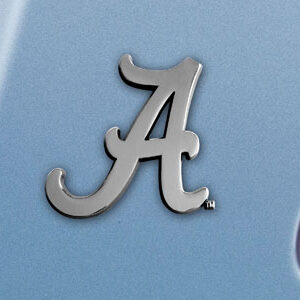 Alabama Crimson Tide Auto Emblem Premium Metal Chrome