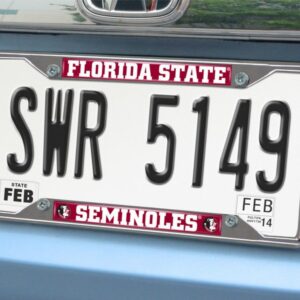Florida State Seminoles Metal License Frame - FanMats