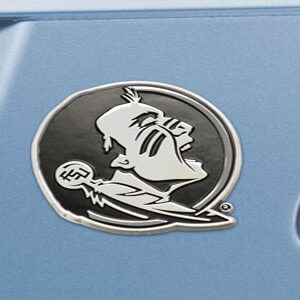 Florida State Seminoles Auto Emblem Premium Metal Chrome