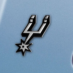 San Antonio Spurs Auto Emblem Premium Metal Chrome