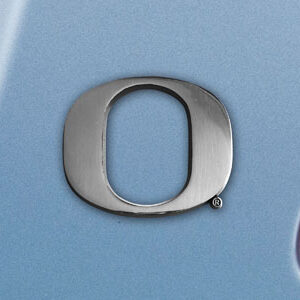 Oregon Ducks Auto Emblem Premium Metal Chrome