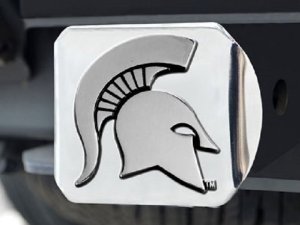Michigan State Spartans Trailer Hitch Cover - FanMats