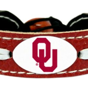 Oklahoma Sooners Bracelet Team Color Football CO