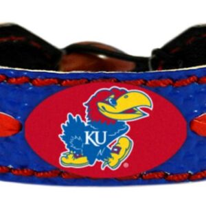 Kansas Jayhawks Bracelet Team Color Football CO