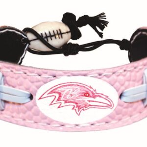 Baltimore Ravens Bracelet Pink Football CO