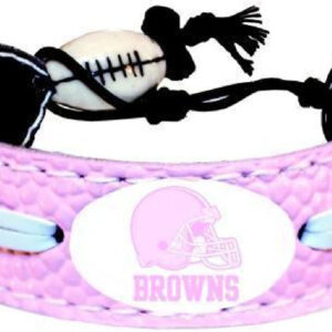 Cleveland Browns Bracelet Pink Football Alternate CO