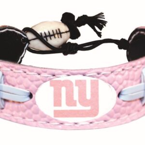New York Giants Bracelet Pink Football CO