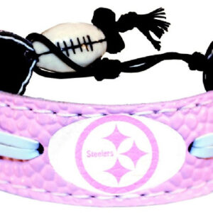 Pittsburgh Steelers Bracelet Pink Football CO