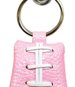 San Francisco 49ers Keychain Pink Football CO