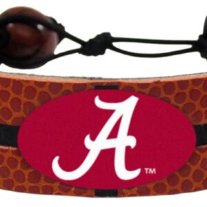 Alabama Crimson Tide Bracelet Classic Basketball A Logo Alternate
