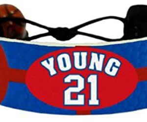 Philadelphia 76ers Bracelet Team Color Basketball Thaddeus Young CO