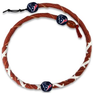 Houston Texans Necklace Classic Spiral Football CO