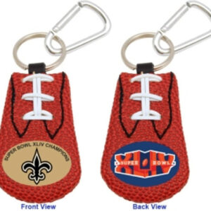 New Orleans Saints Keychain Classic Football Super Bowl 44 Champs CO