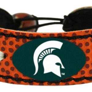 Michigan State Spartans Classic Football Bracelet