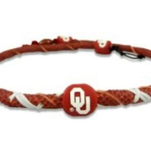 Oklahoma Sooners Necklace Spiral Football CO