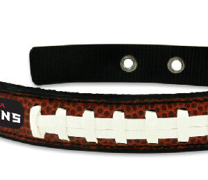 Atlanta Falcons Pet Collar Leather Classic Football Size Small