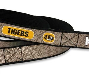 Missouri Tigers Reflective Football Leash - S  CO