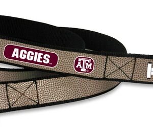 Texas A&M Aggies Reflective Football Leash - S