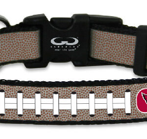 Arizona Cardinals Pet Collar Reflective Football Size Small
