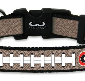 Georgia Bulldogs Pet Collar Reflective Football Size Toy CO