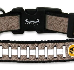 Missouri Tigers Reflective Toy Football Collar  CO
