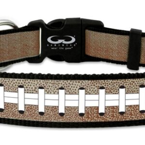 Seattle Seahawks Pet Collar Reflective Football Size Medium CO