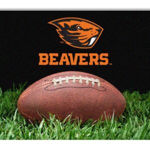 Oregon State Beavers Classic Football Pet Bowl Mat - L