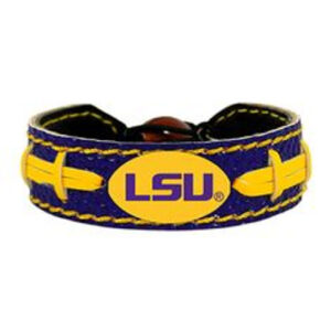 LSU Tigers Bracelet Team Color Football CO