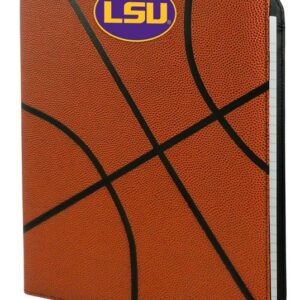 LSU Tigers Classic Basketball Portfolio - 8.5 in x 11 in