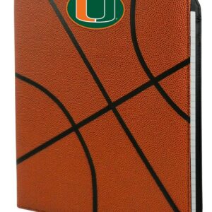Miami Hurricanes Classic Basketball Portfolio - 8.5 in x 11 in